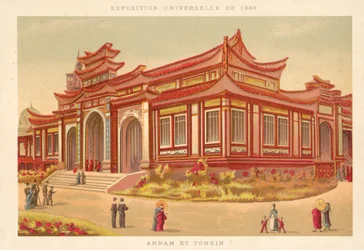 Annam en Tonkin, Exposition Universelle 1889, Parijs
